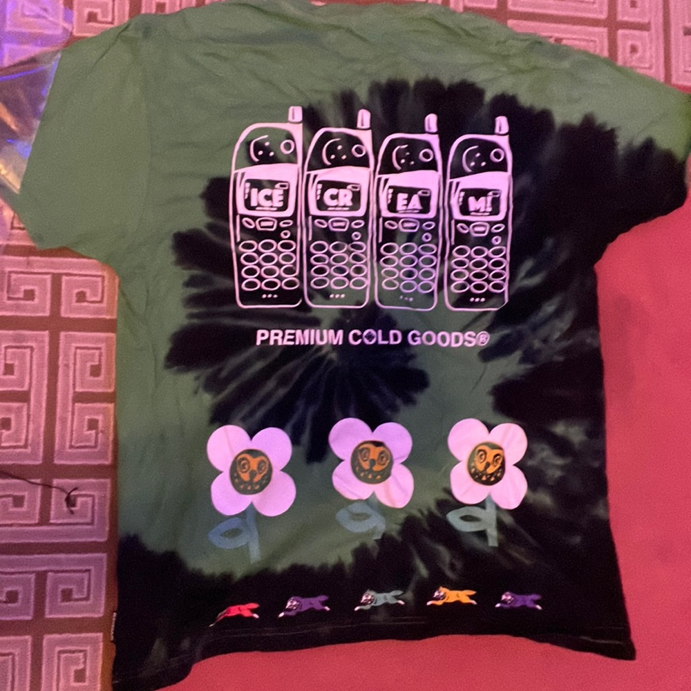 BBC billionaire boys club Icecream Tye dye t shirt XL